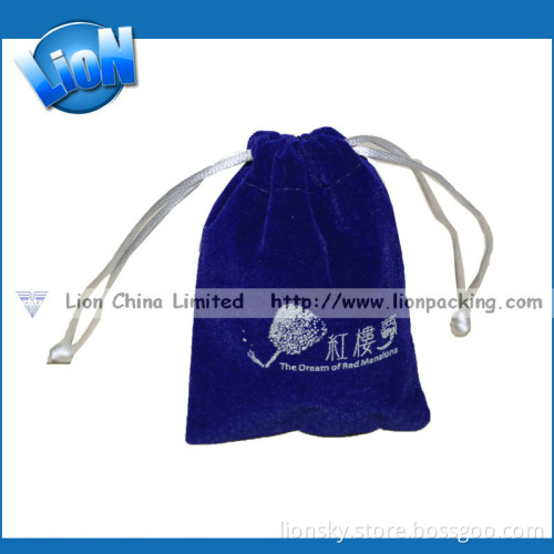 2014 Gift Drawstring Jewelry Velvet Pouch